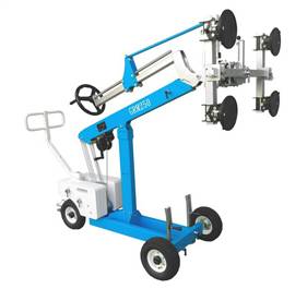 Stiklo / langų montavimo robotas GRM250